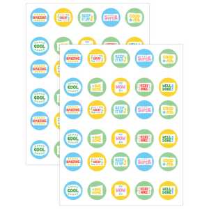 Good Job Sticker Stamper Refill Pack, 100 Stickers, Set of 2
