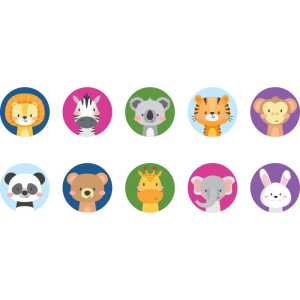 The Zoo Sticker Stamper Starter Pack