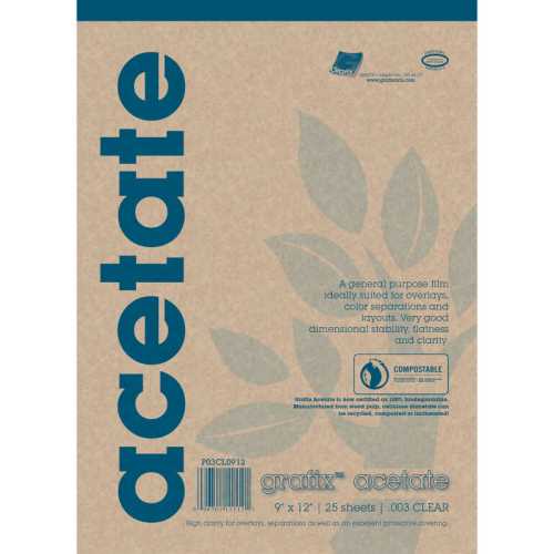 Clear Acetate Pad, 9
