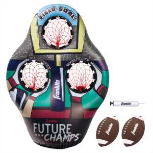 Inflatable 3 Hole Football Target Set with 2 Footballs