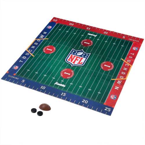 NFL Football Slide Tabletop Game, 2 Player Scoring Mat
