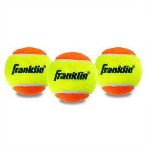 Starter Tennis Balls, Orange, Pack of 3