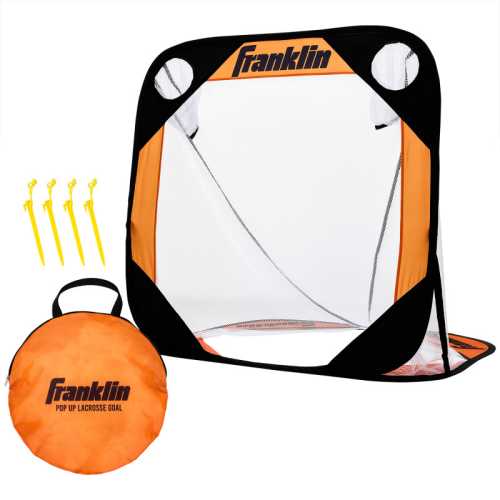 Youth Lacrosse Pop Up Goal, 3x3 Foot, Portable