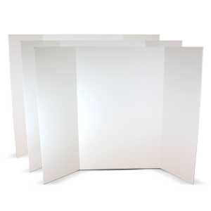 36" x 48" White Foam Project Board, Pack of 3