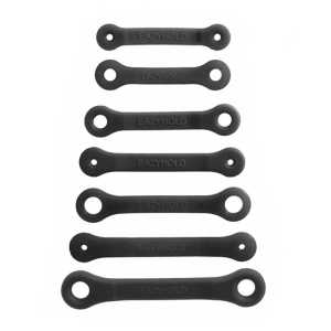 Universal Cuffs Therapist/Teacher 7 Pack, Black