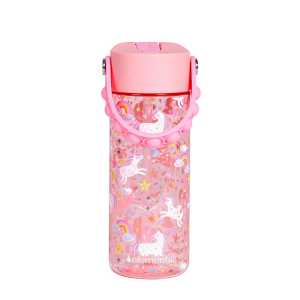 18oz Splash Pop Bottle - Pink Unicorn