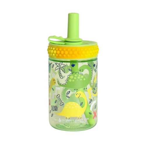 12oz Totsy Kids Cup - Green Dino