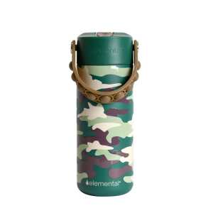 18oz Core Pop Bottle - Green Camo