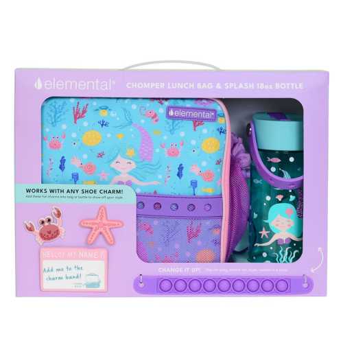 Kids Lunch Bag Combo Pack - Mermaid