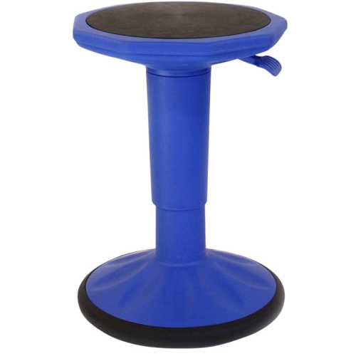 Adjustable Wobble Stool, Blue