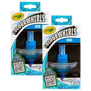 Colourwhirls, Spin Art, Ice, Set of 2