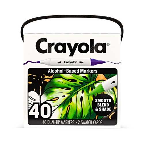 40-Count Dual Tip Alcohol Markers