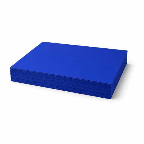 Punkydoodle 65 lb Card Stock, 8.5 x 11 Inches, Blue, 100 Sheets