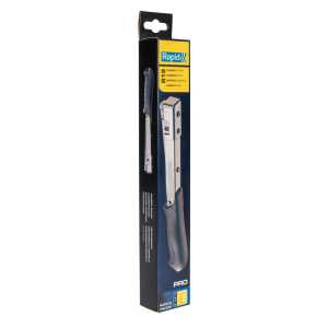 Steel Hammer Tacker Stapler, PRO R19E Series, Black